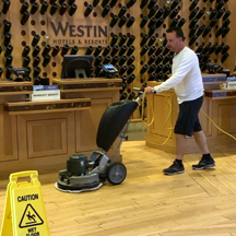 wood floor cleaning